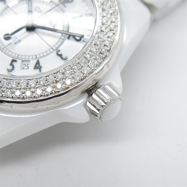シャネル(CHANEL)シャネル J12 ベゼルダイヤ 腕時計 ウォッチ 腕時計 