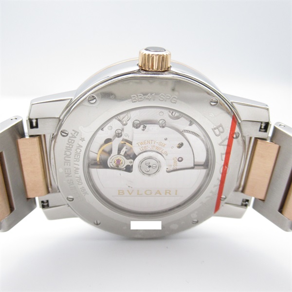【好評爆買い】BVLGARI ブルガリブルガリ BB 41 SPG 自動巻き メンズ腕時計 ブルガリブルガリ