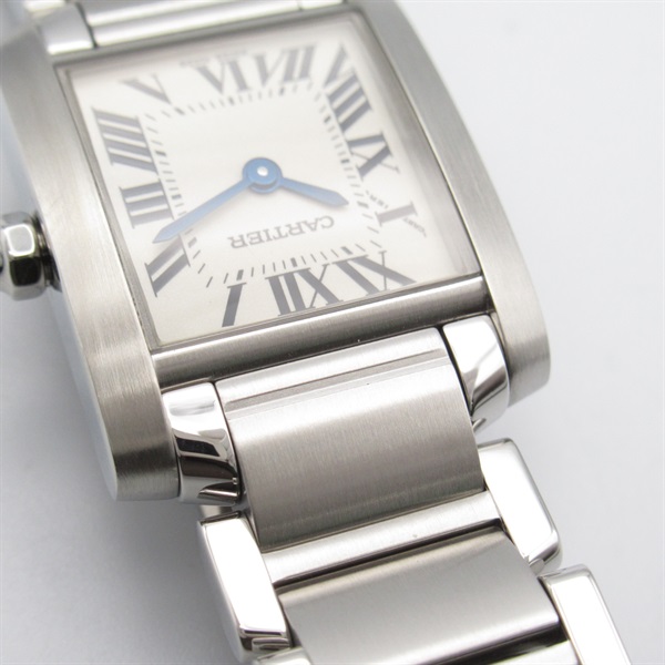 【セール得価】新品同様タンクフランセーズ/W5100803/腕時計/クォーツ/CARTIER タンクフランセーズ