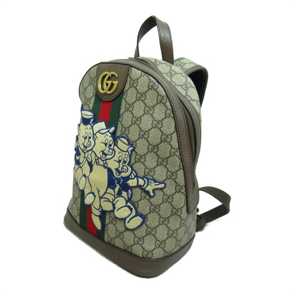 グッチ(GUCCI)グッチ GUCCI × Disney 三匹のこぶた GGスプリーム リュックサック バックパック バッグ レディース  552884｜2101217544191｜【公式】新品中古どちらもブランドの通販ならブランドオフ・オンラインストア| BRAND OFF Online  Store