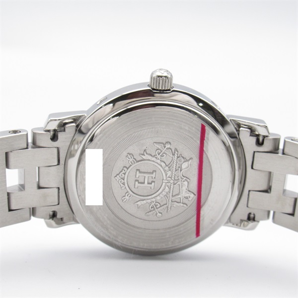 エルメス(HERMES)エルメス クリッパーナクレ 12Pダイヤベゼル 腕時計 