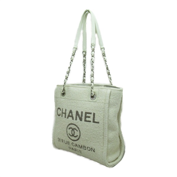 シャネル(CHANEL)シャネル ドーヴィルライン チェーントート バッグ 