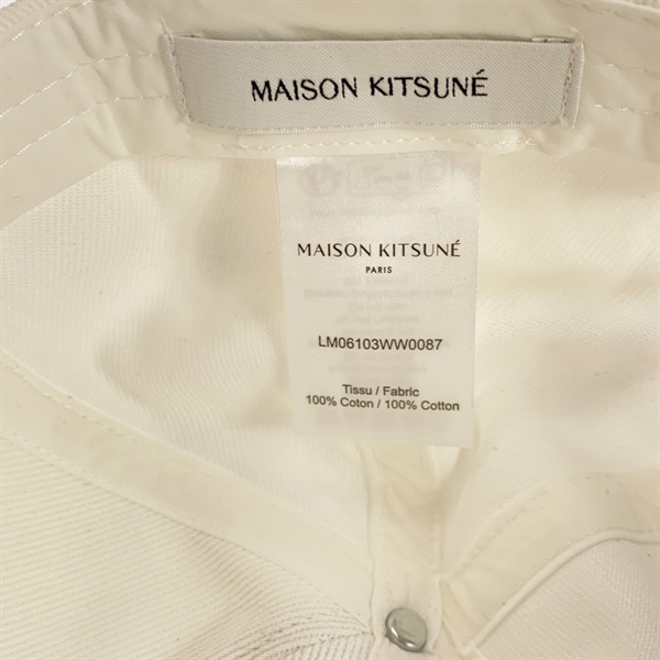 メゾンキツネ(MAISON KITSUNE)メゾンキツネ ラージ フォックスヘッド