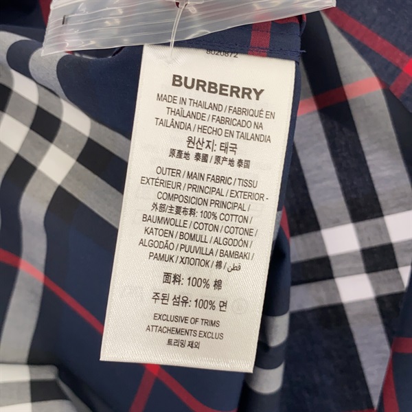 バーバリー(BURBERRY)バーバリー チェック柄 半袖シャツ 半袖シャツ 