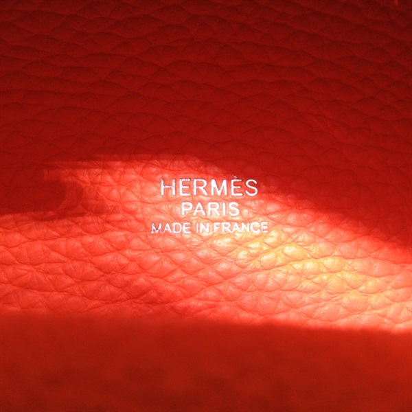 HERMES PARIS オレンジ - バッグ