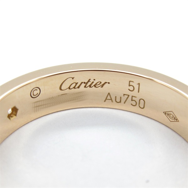 カルティエ(CARTIER)カルティエ ミニラブリング 1Pダイヤ リング・指輪 