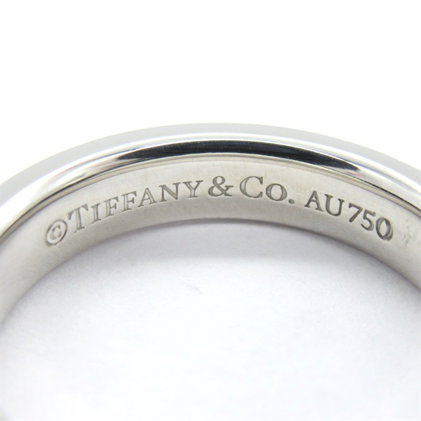 TIFFANY&Co. ティファニー 1837 ナロー 2Pダイヤ リング ブランドオフ TIFFANY＆CO K18WG（ホワイトゴールド） リング・指輪 750WG  レディース