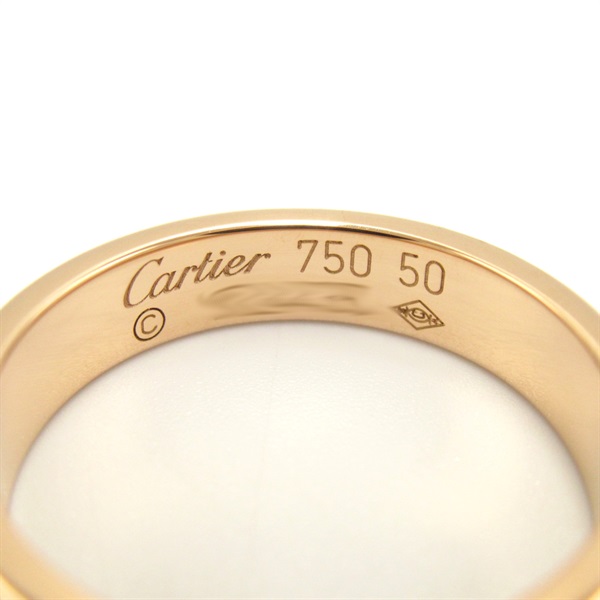 【中古】 カルティエ(CARTIER) カルティエ ハッピーバースデー リング リング・指輪 ジュエリー レディース 9.5号リング幅:約3.8mm