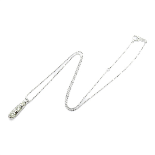 【中古】 ジュエリー(JEWELRY) ジュエリー ダイヤモンド ネックレス ネックレス ジュエリー レディース ダイヤ 7.2g 首周り約38/42cmモチーフ幅:約6mm X 縦:約20.5mm 【枠・バチカン等を含む】