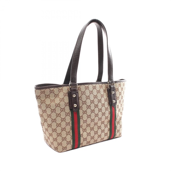 グッチ(GUCCI)グッチ GGキャンバス シェリーライン トートバッグ バッグ レディース  137396｜2101218066395｜【公式】新品中古どちらもブランドの通販ならブランドオフ・オンラインストア| BRAND OFF Online  Store