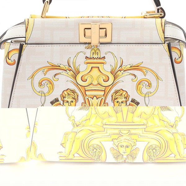 フェンディ(FENDI)フェンディ FENDI × VERSACE FENDACE フェンダーチェ ミニピーカブー ハンドバッグ バッグ レディース  8BN244｜2101218221633｜【公式】新品中古どちらもブランドの通販ならブランドオフ・オンラインストア| BRAND OFF Online  Store