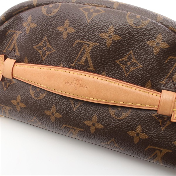 LOUIS VUITTON(ルイヴィトン) モノグラム バムバッグ レザー ウエストポーチ ボディバッグ ブラウン M43644  SA2159【中古】【程度