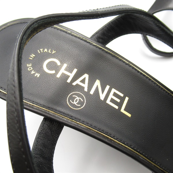 シャネル(CHANEL)シャネル ミュールパール付き ミュール 靴 レディース