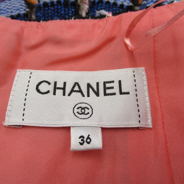 シャネル(CHANEL)シャネル スーツ (JK+スカート) チェック柄 スーツ 