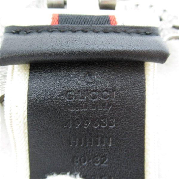 グッチ(GUCCI)グッチ バタフライ バックル グッチ ストライプ ベルト ...