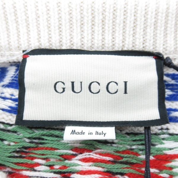 グッチ(GUCCI)ニット イチゴ&パイナップル柄｜2104102195607｜【公式】新品中古どちらもブランドの通販ならブランドオフ・オンラインストア|  BRAND OFF Online Store