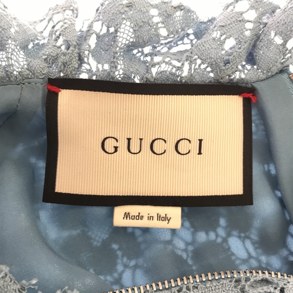 グッチ(GUCCI)グッチ レース ノースリーブ ワンピース ワンピース 衣料品 トップス レディース  483228｜2104102200493｜【公式】新品中古どちらもブランドの通販ならブランドオフ・オンラインストア| BRAND OFF Online  Store