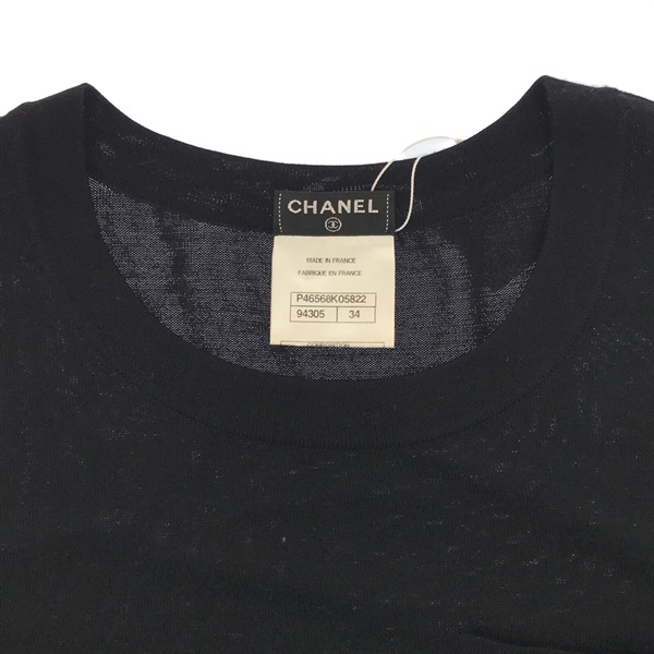 シャネル(CHANEL)シャネル ニットワンピース(ワッペン付) ワンピース 衣料品 トップス レディース  P46568K05822｜2104102215336｜【公式】新品中古どちらもブランドの通販ならブランドオフ・オンラインストア| BRAND OFF  Online Store