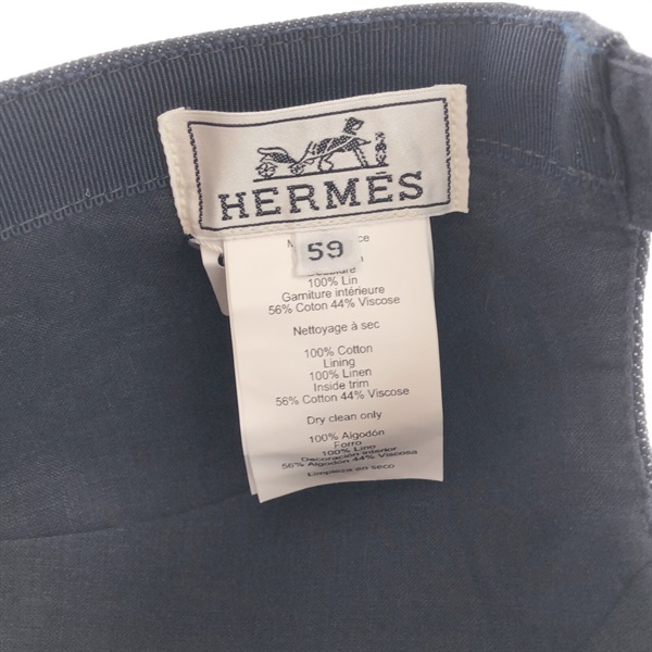 エルメス(HERMES)エルメス デニムキャスケット《ネヴァダ》《ルック ...