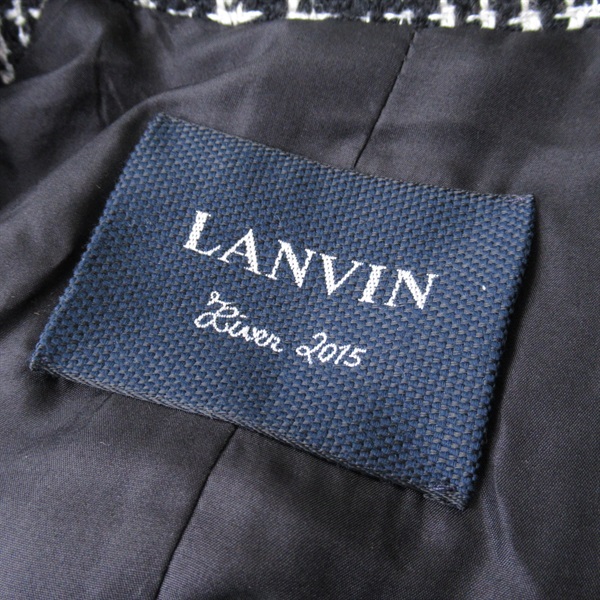 流行に 【値下げ】LANVIN カシミヤ入 アンダーウェア 上下セット 