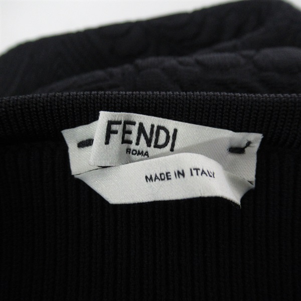 美品　新タグ　FENDI フェンディ  ロゴ　チェック　ロング　スカート鑑定済みの正規品です