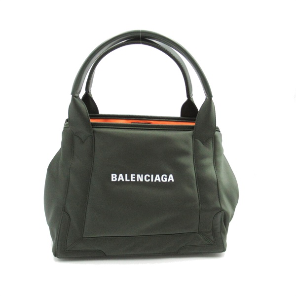 バレンシアガ(BALENCIAGA)バレンシアガ ネイビースモールカバス トート ...