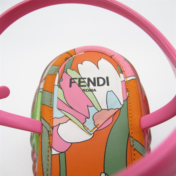 日本販促FENDI フェンディ ★ フラワー装飾・レザーサンダル ★ サンダル