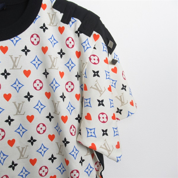 ルイ・ヴィトン(LOUIS VUITTON)ルイ・ヴィトン モノグラム ゲーム オン コントラストバックTシャツ 半袖Tシャツ 衣料品 トップス  メンズ レディース RW211A ZVX  FKTS98｜2106800539592｜【公式】新品中古どちらもブランドの通販ならブランドオフ・オンラインストア| BRAND ...