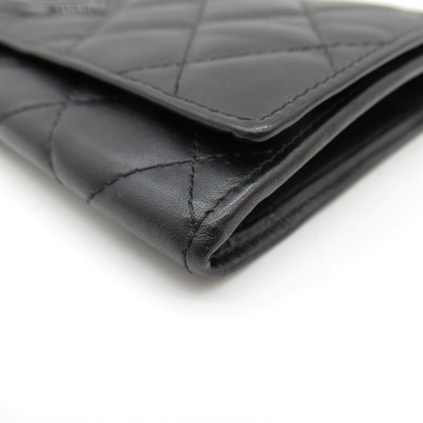 シャネル(CHANEL)シャネル カンボンライン 二つ折財布 二つ折り財布 