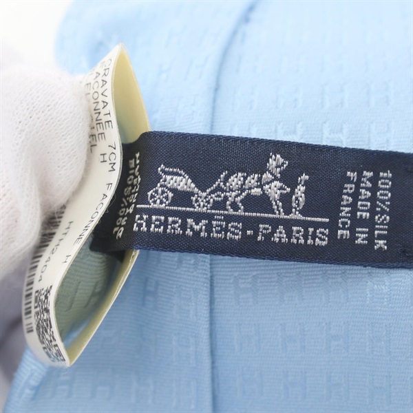 エルメス(HERMES)エルメス ファソネ H ブルーシエル ネクタイ 衣料品 メンズ ﾈｸﾀｲ/H柄｜2107601007563｜【公式】新品中古どちらもブランドの通販ならブランドオフ・オンラインストア|  BRAND OFF Online Store