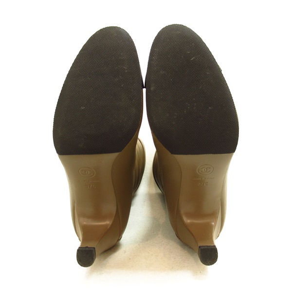 シャネル(CHANEL)シャネル ロングブーツ ブーツ 靴 レディース G36438 ...
