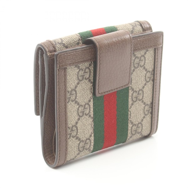 グッチ(GUCCI)グッチ オフィディア GGスプリーム フレンチフラップウォレット Wホック財布 財布 レディース 523173｜2118700063404｜【公式】新品中古どちらもブランドの通販ならブランドオフ・オンラインストア|  BRAND OFF Online Store