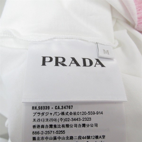 プラダ(PRADA)プラダ Tシャツ 半袖Tシャツ 衣料品 トップス メンズ 