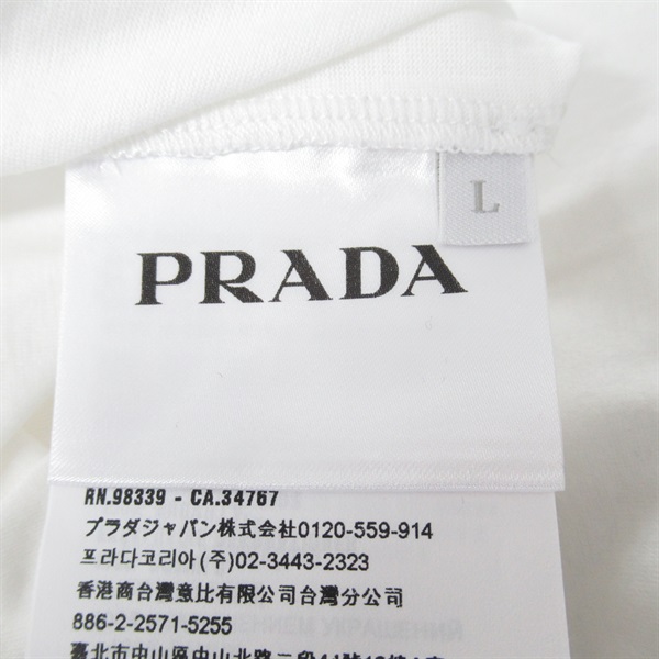 プラダ(PRADA)プラダ Tシャツ 半袖Tシャツ 衣料品 トップス レディース