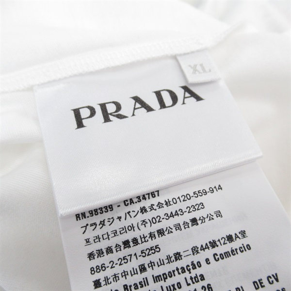 プラダ(PRADA)プラダ Tシャツ 半袖Tシャツ 衣料品 トップス レディース 