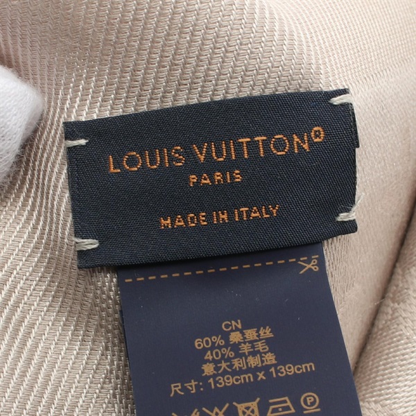 ルイ・ヴィトン(LOUIS VUITTON)ルイ・ヴィトン ショール モノグラム グレージュ ストール 衣料品 レディース  M71336｜2120300000697｜【公式】新品中古どちらもブランドの通販ならブランドオフ・オンラインストア| BRAND OFF Online  Store