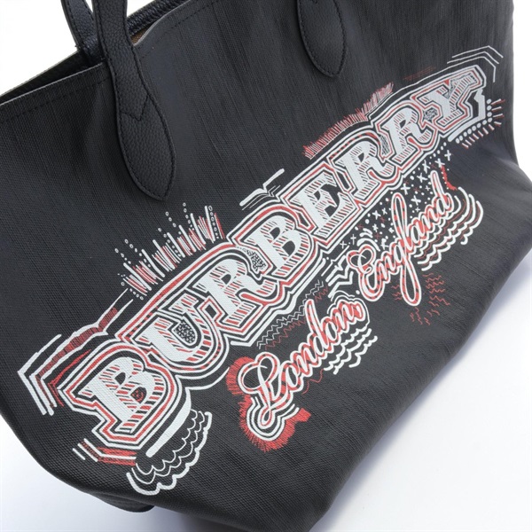 【中古】 バーバリー(BURBERRY) バーバリー ラージ ドゥードル トートバッグ バッグ メンズ レディース W約37cm X H約32cm X D約14cmショルダーの長さ 約cm -58cm