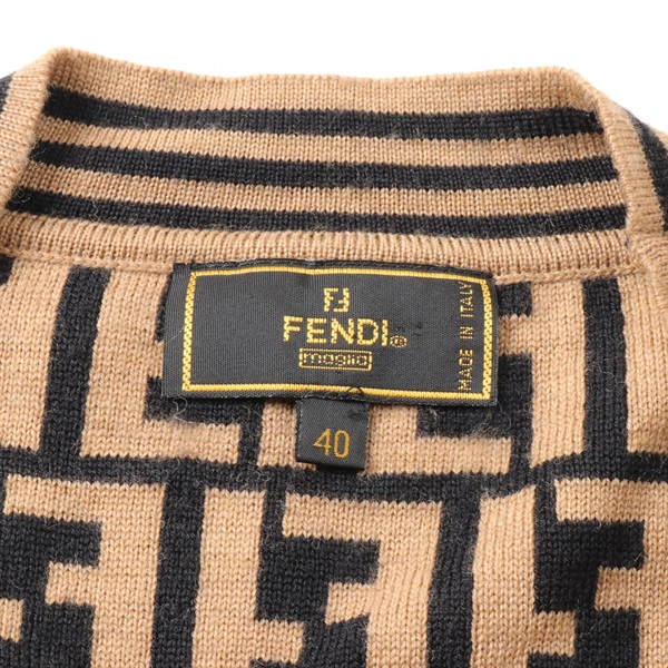 フェンディ(FENDI)フェンディ ズッカ柄 カーディガン 衣料品 トップス  レディース｜2120700156390｜【公式】新品中古どちらもブランドの通販ならブランドオフ・オンラインストア| BRAND OFF Online  Store